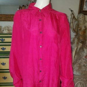 Fenn Wright & Manson 100% Silk Blouse